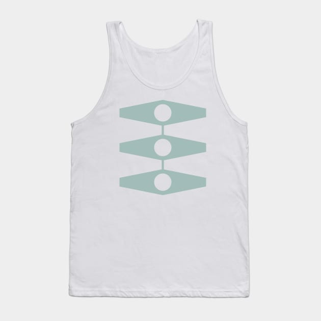 Abstract Eyes in Opal Pastel Tones Tank Top by VrijFormaat